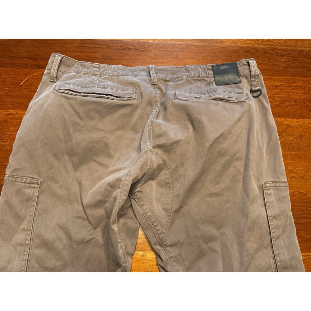 38 X 30 Du/er Live Free Adventure Pants Gray Stretch Snap Cuff Cargo - Picture 8 of 10